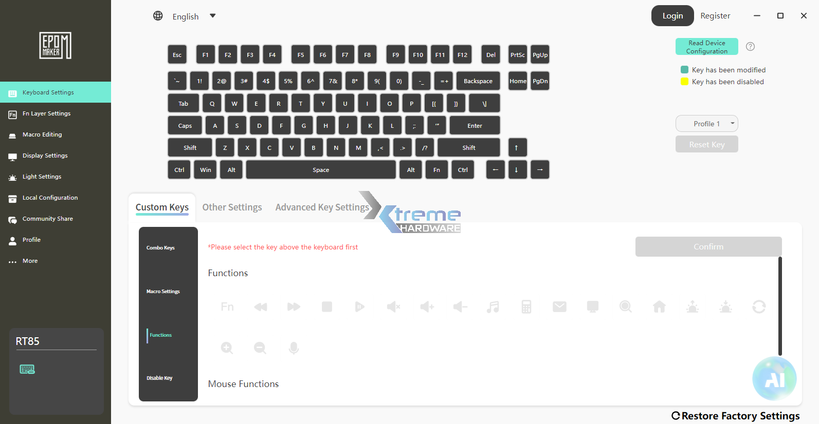 EPOMAKER RT85 software 3 61473