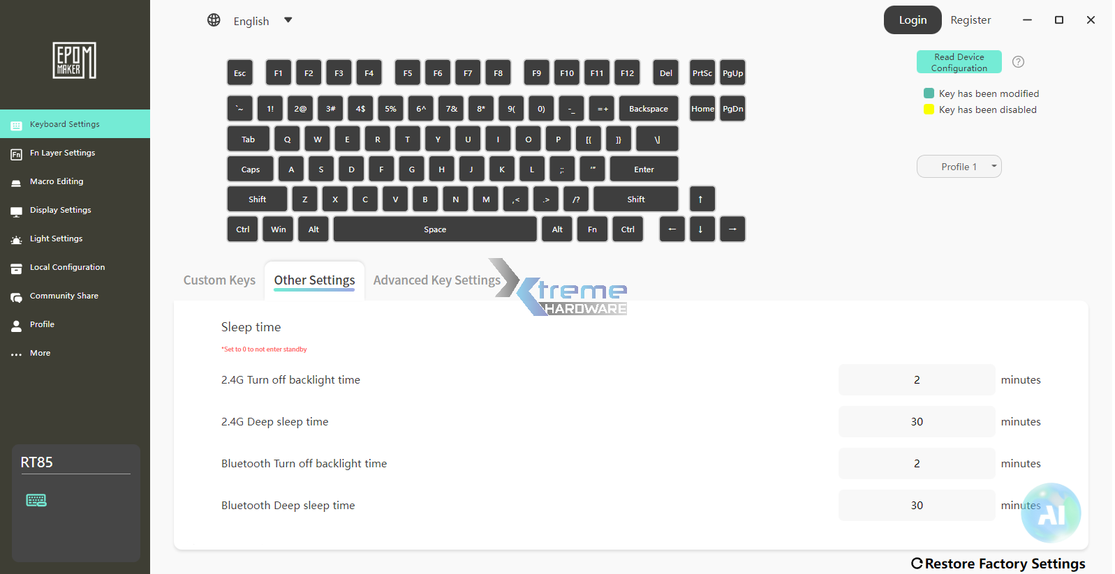 EPOMAKER RT85 software 5 35640